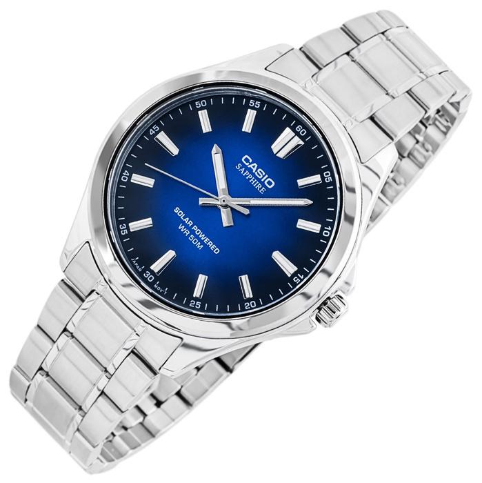 Herrenuhr Casio Mts-Rs100D-2A Saphir Solar + Box