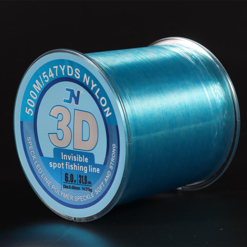 

Nylon Fishing Line with High Tensile Strength - Premium Imported Silk 6.0# Diameter 0.40MM
