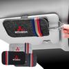 Car Sunglasses Organizer Bag Eyeglass Holder Glasses Storage Clip Accessories For Mitsubishi Lancer Asx Outlander Pajero l200