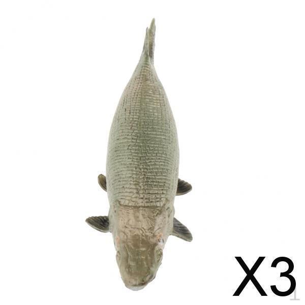 

3x Имитация Модель Морских Животных Фигурка Обучающие Игрушки Аллигаторовая Щука A