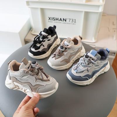 Babyschuhe Jungen Kinder Freizeitsneaker Laufschuhe Sportschuhe 2024 Frühling Herbst Kleinkinder Jungen Mädchen Schuhe Mode Weich für Schule