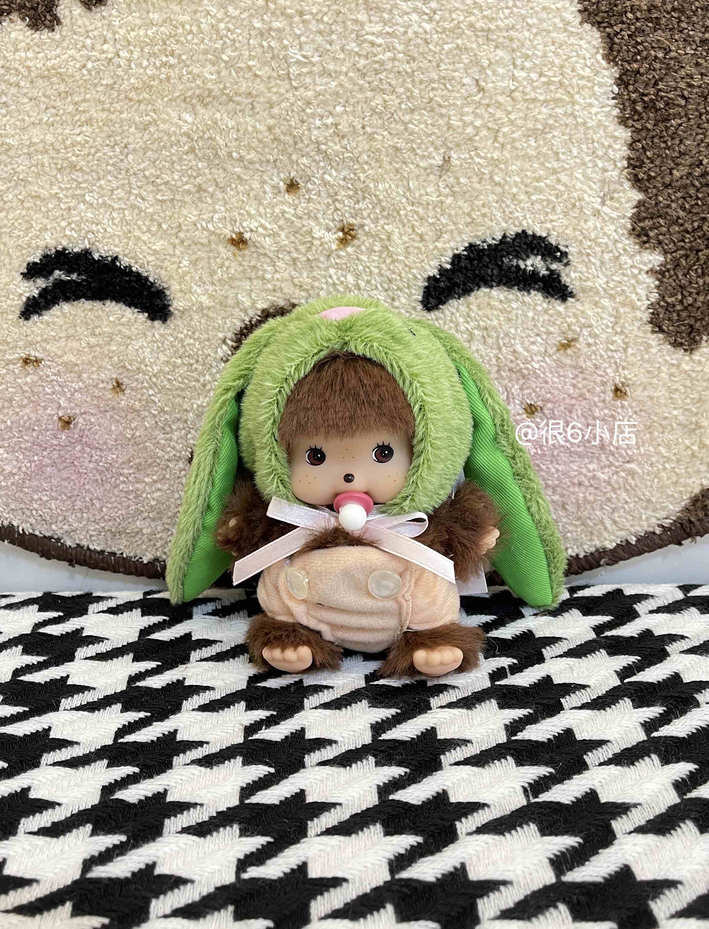 New 15cm Kawaii  Dolls Keychain Bag Pendants Toys Doll Hand Puppet Decompression Cute Bag Decor Girl Birthday Gifts