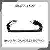 Pilates Foot Strap Adjustable with Hooks Cotton Stainless Steel Flexibility Stretch Strap for Women Gym and Home