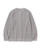 Knitted [Knitted X Fashion Planet] Cotton Waffle Round Cardigan Grey
