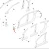 1102252-S0-D/1103451-S0-D fit Tesla Model 3 A-pillar external iron brackets.