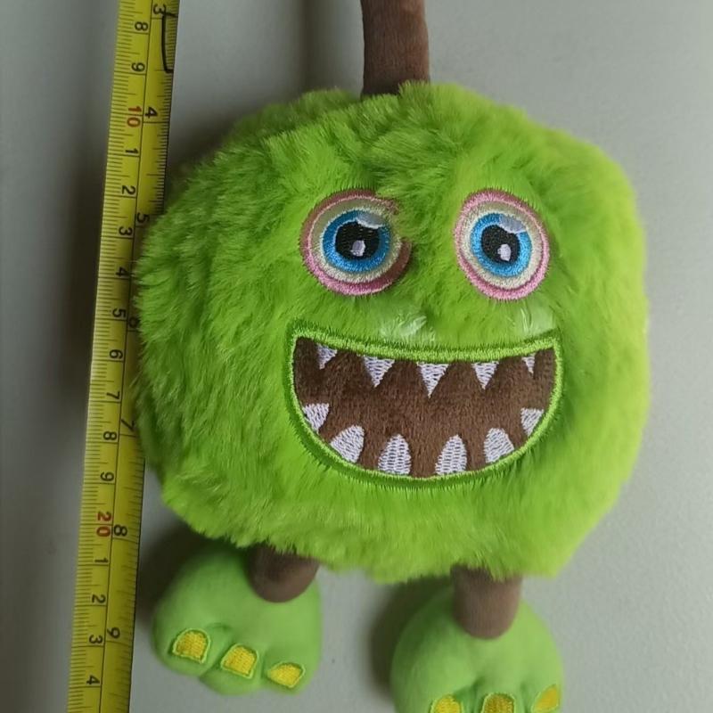 Cute My Sing Monster Plush Toy Soft Monster Stuffed Toy Wubbox Furcorn Character Japanese Style Cute Cartoon Game Doll Suitable for Children and Fans