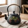 Handmade Iron Tea Pot Japanese Style Cast Iron Water Heater Tea Brewing Home Use Tea Pot Tea Set From Mainland China