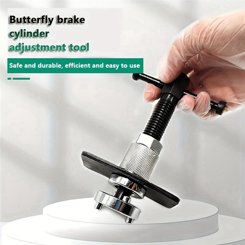 Butterfly Brake Wheel Cylinder Adjustment Tool Brake Piston Return Removal Tool Brake Wheel Cylinder Adjustment Set-A87Q
