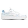 Li Ning Floating Boat Coverage Cushioning Abrasion Resistant Low top Skateboard Shoes Men's White Blue AGCS419-1(Team84-)
