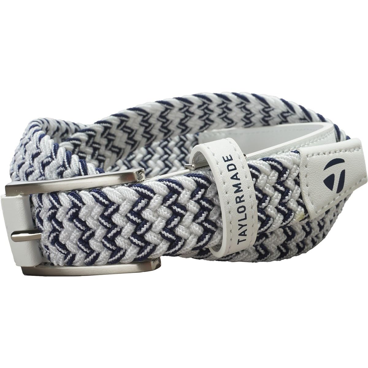 

TaylorMade Women s Double Mesh Belt, White/Navy, Free Size (Fits up to 90cm), SS25 UN584