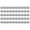 20/50Pcs Metal Heat Shield Clips Star Washers Exhaust Heat Shield Clips Underbody Heat Shield N90796501 Auto Accessories