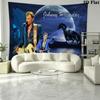 Johnny Wall Tapestry Aesthetic Wall Hanging Printed Fabric Blanket Decorative Tapestries for Bedroom Living Room Home Decor