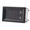 DC 0-100V 10A Digital Double Color Blue & Red LED Display Voltmeter Ammeter