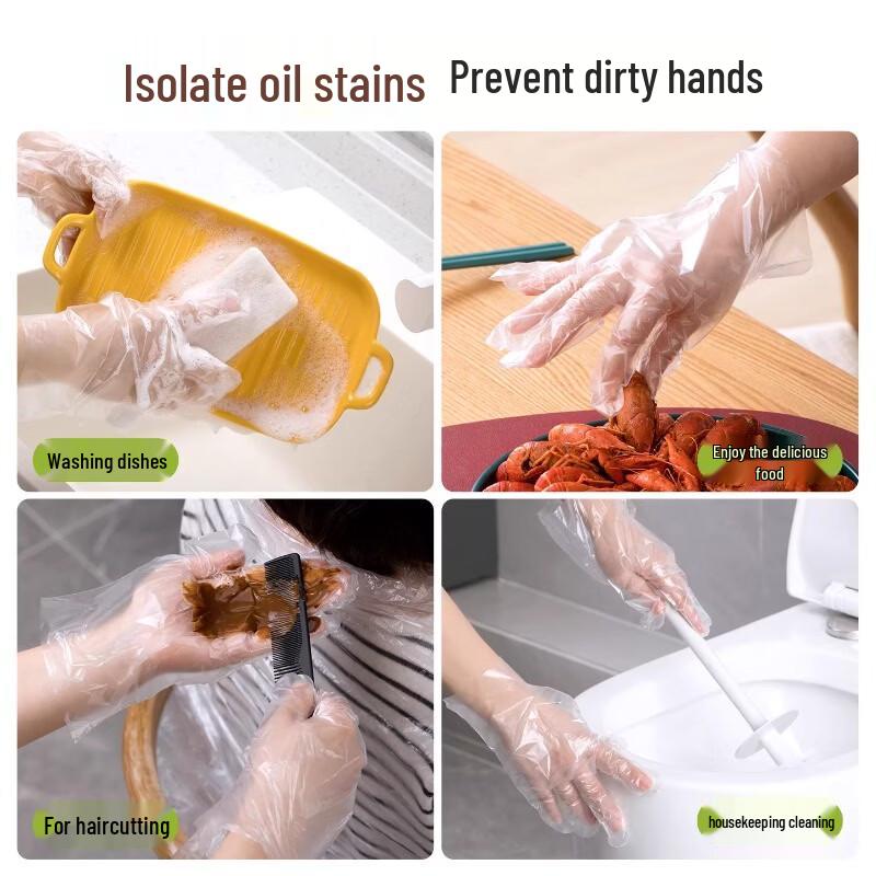 CHAHUA Disposable PE Food Grade Gloves