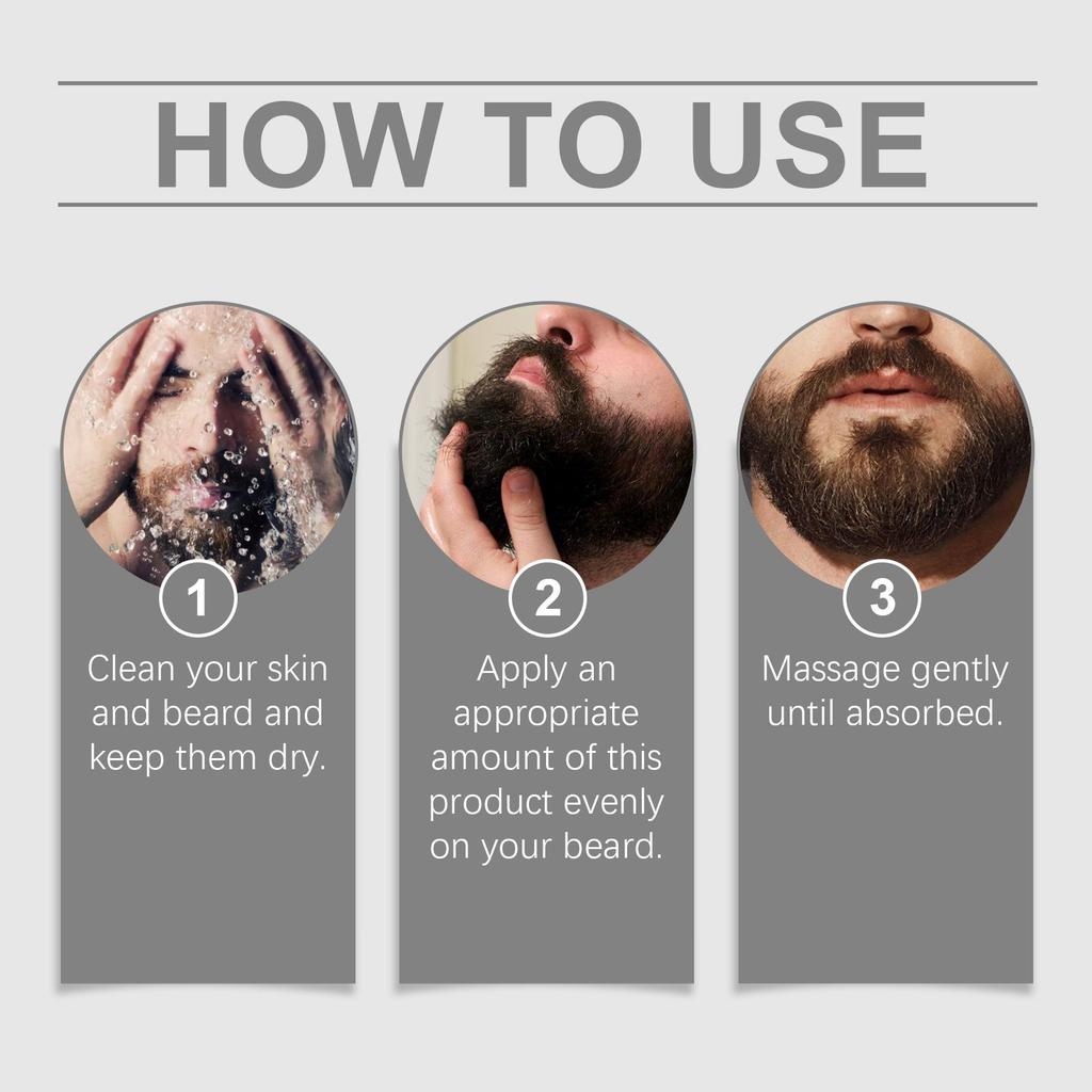 Nourishing Beard Set – Oil + Roller. Tames, softens, and moisturizes beard hair for a stronger, healthier look.