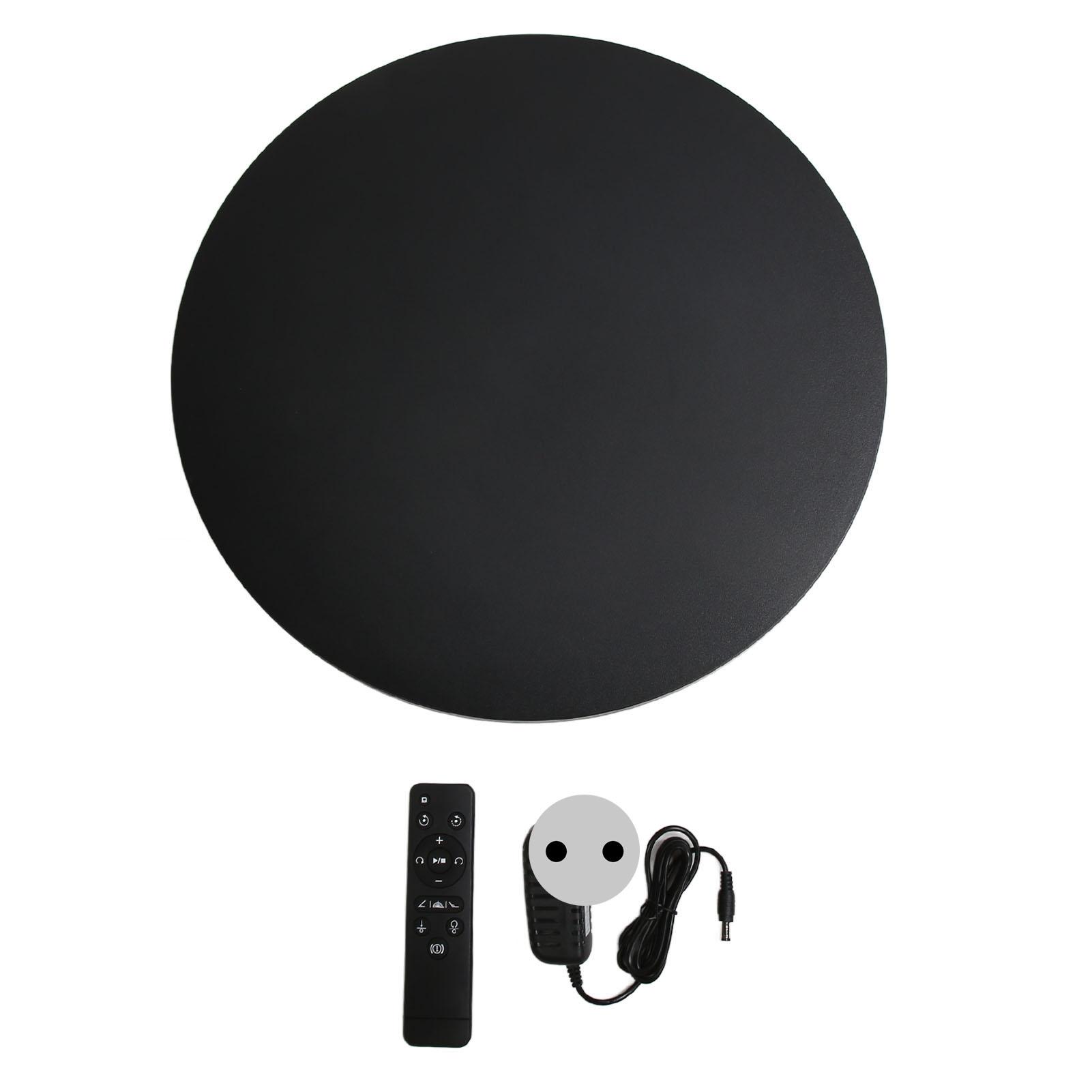 360 Degree Rotating Display Stand 42cm Diameter Electric Rotating Turntable Photography Turntable with Remote Control