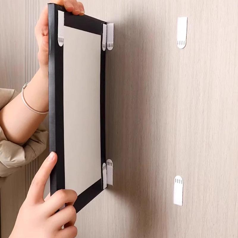 Painting Hanging Magic Tool No Need for Drilling Wedding Photo FrameWall Nail Magic Buckle Seamless Adhesive Velcro
