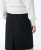 Musinsa Standard Woman Women'S Low Waist Knee Length Skirt [Black]