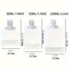 Set of 3 Travel Refillable Flat Pouches for Shampoo, Liquid Lotion, And Cosmetic Dispensers, 1.01oz, 1.69oz, And 3.38oz Sizes