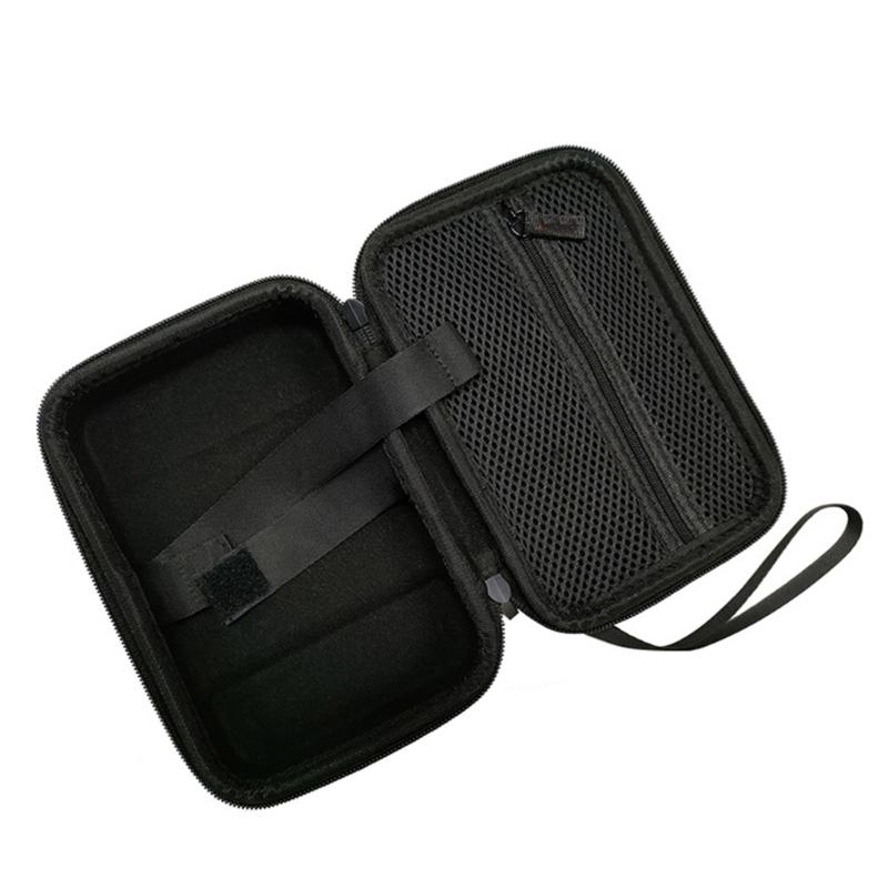 Harte EVA-Aufbewahrungstasche für WIN Mini 7 Zoll Spielkonsole Tragbare Handtasche Reise-Tragetasche Organizer-Beutel Schwarz