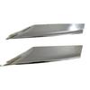 Tesla Model S Front Fog Light Frame Electroplated Trim Strip