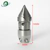 4000psi Pressure Washer Sewer Drain Tube Cleaning Nozzle 4 Front 6 Rear Nozzles