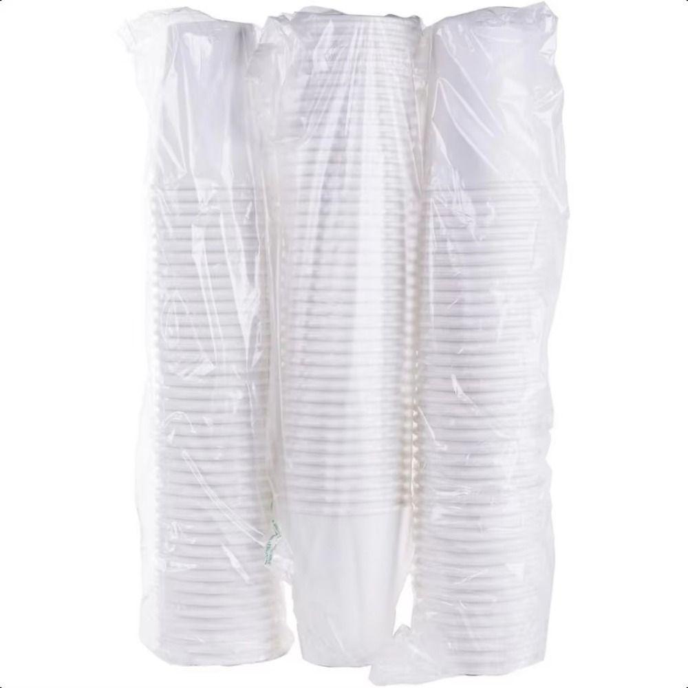 200Pcs Thickened Disposable Paper Cup Multisize Paper Cup Set Paper Coffee Cup Wedding Reception