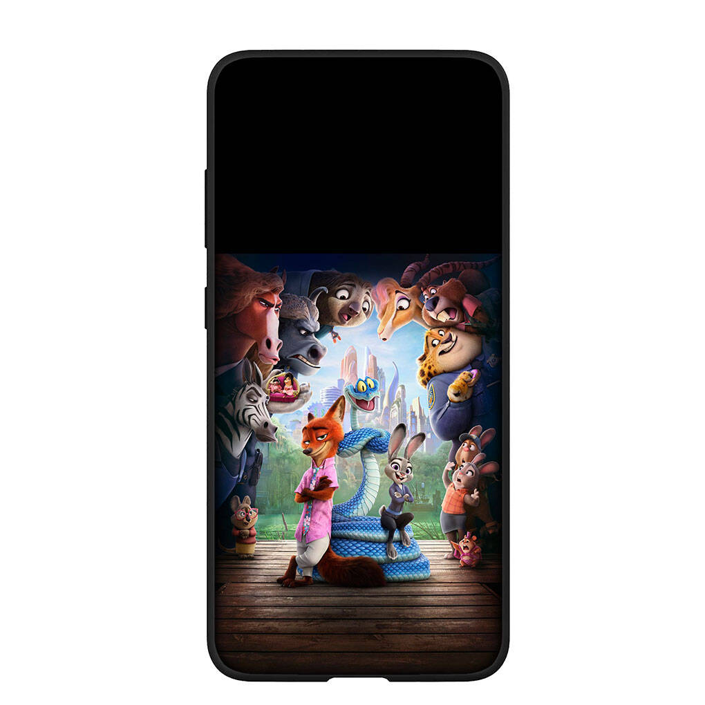 Phone Case for iPhone 17 16 15 Plus Huawei P30 P20 Lite Redmi Note 14 12 11 13 Pro Max OPPO A60 A80 A40 A18 A38 Anime Judy Zootopia Garys Nick 2 Cover
