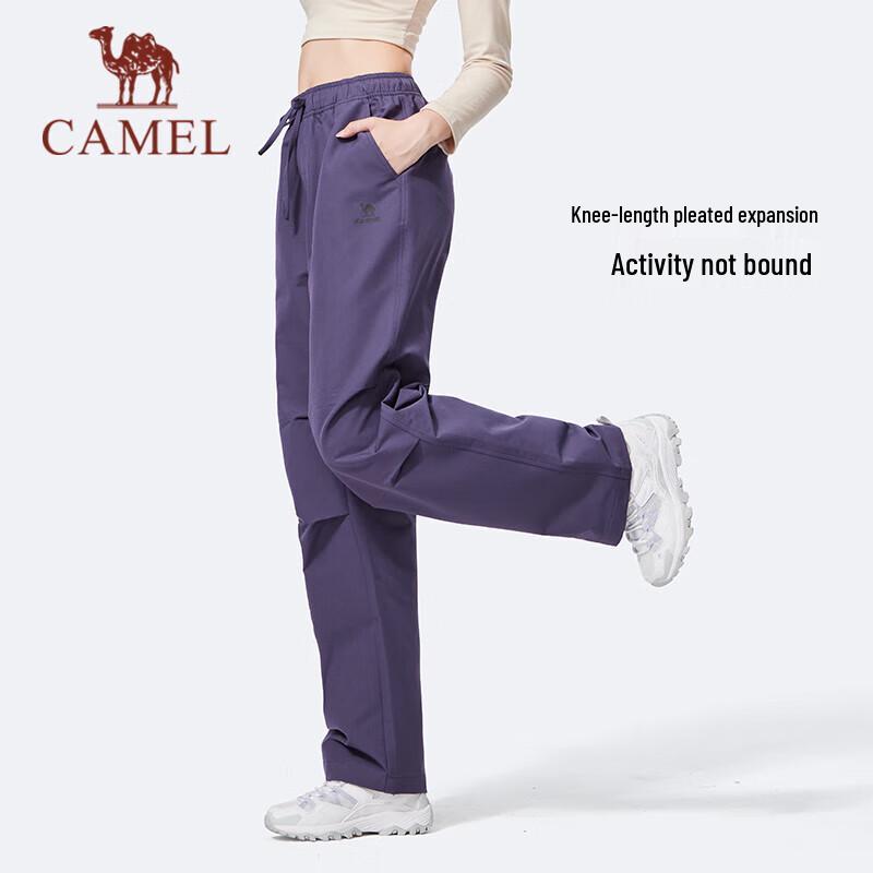 CAMEL Unisex Fleece-Lined Water-Resistant Cargo Pants