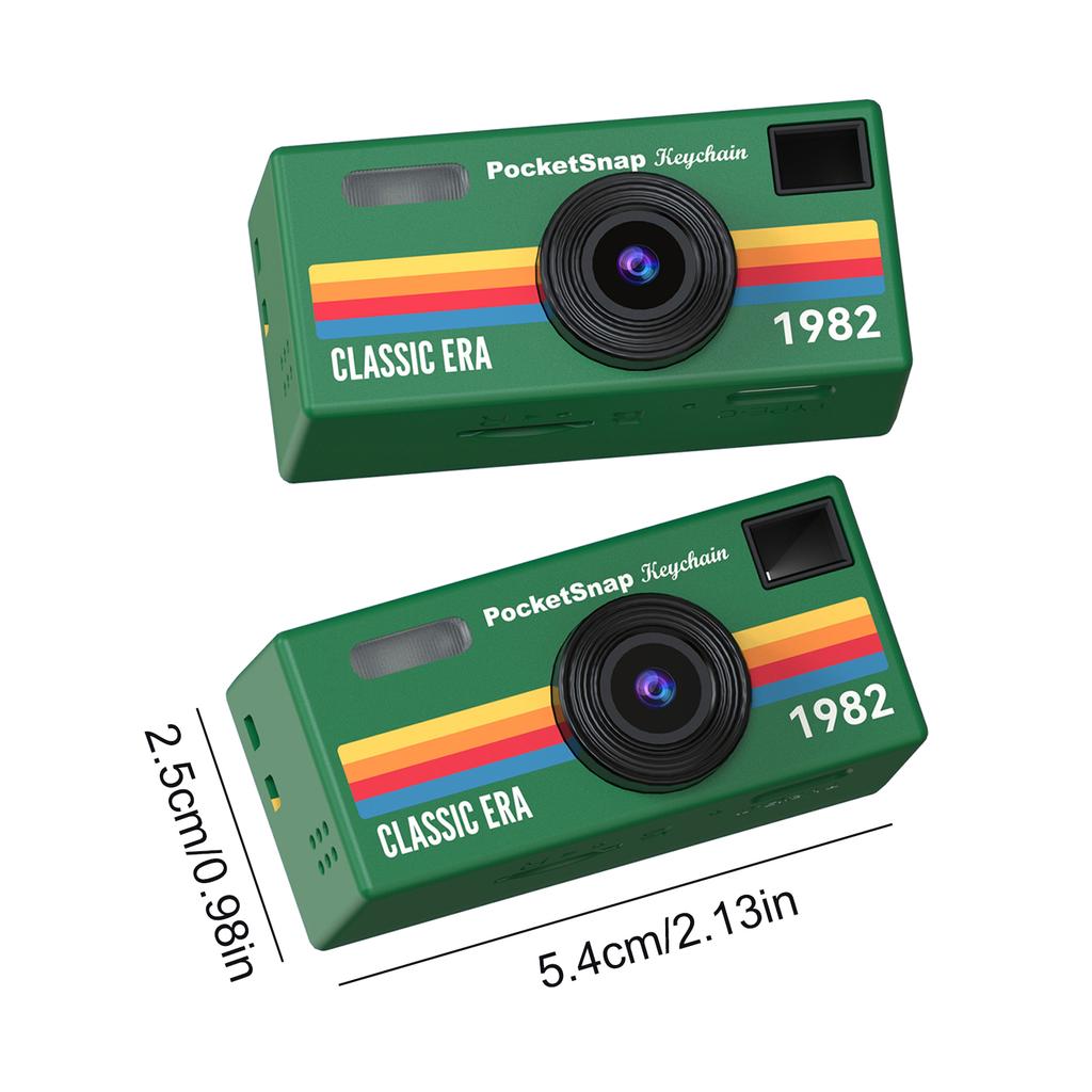 New Retro Digital Mini Camera Campus Student Thumb Camera With High-definition Video Recording And Portable Photography Gift