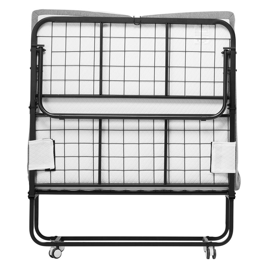 Rollaway Bed Folding Bed with 5 In Foam Mattress for Adults and Guest