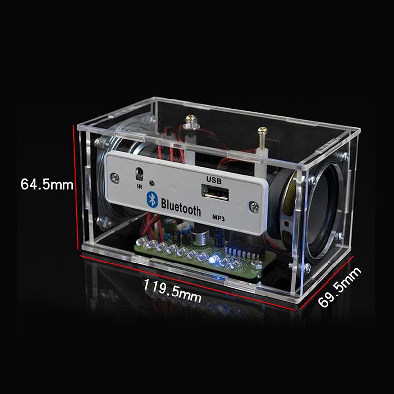 Diy Bluetooth Compatible Speaker Kit Diy Soldering Electronic Projects Soldering Practice Kit For Home School Education Supplies