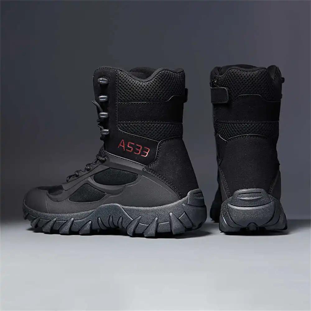 Fashion Khaki Round Toe Boots Shoes Men Fashion Man 2024 Dark Boots Sneakers Sport New Collection Sneskers Kawaiis Items Teni