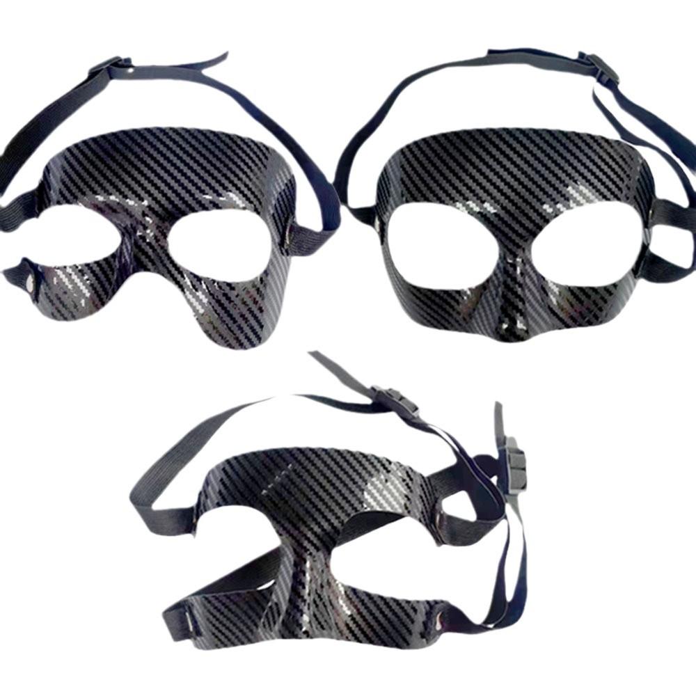 Unisex Sports Halloween Football Face Protector Mask - Ghost Design.