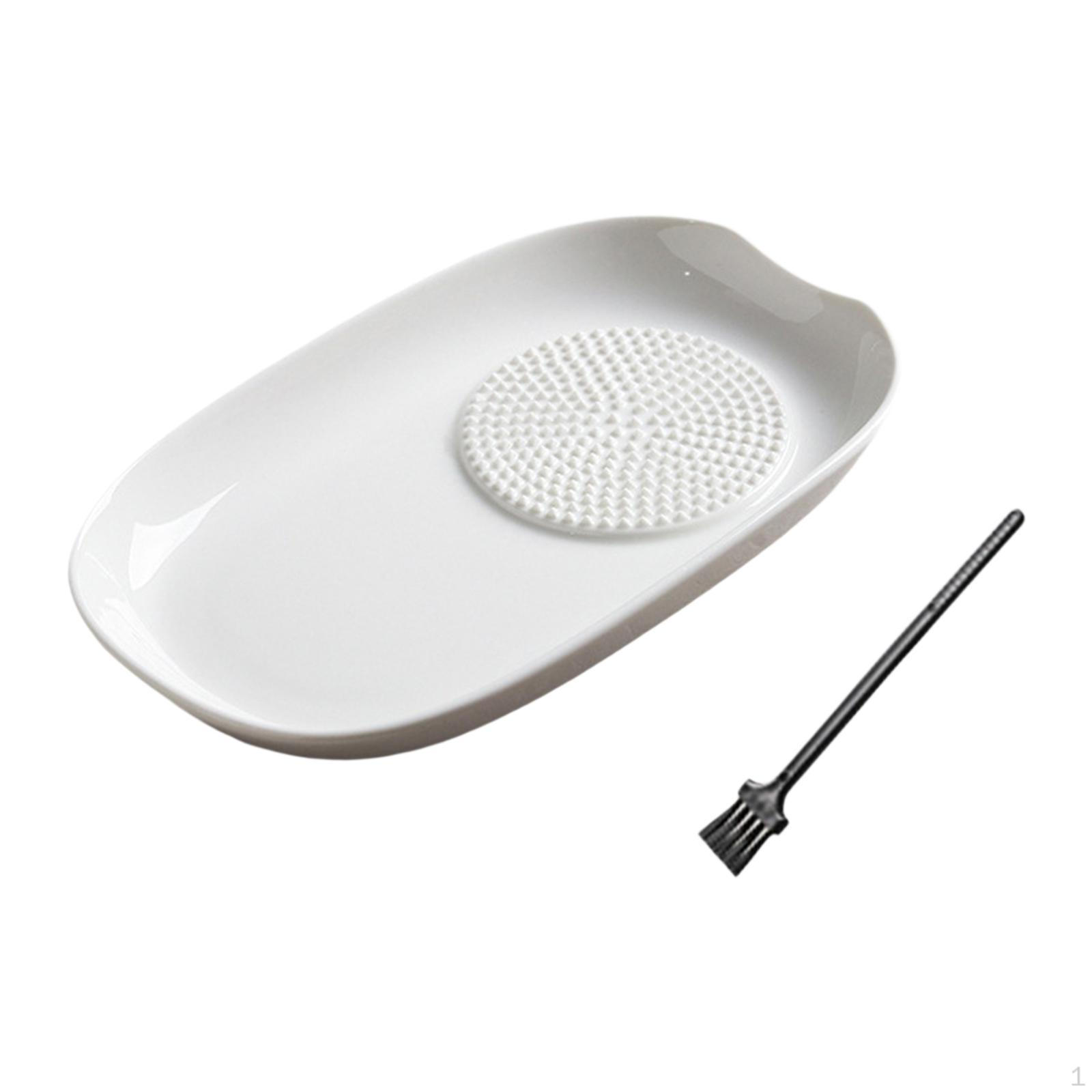 

Терка для чеснока, шлифовальный фарфор со скребком для овощей, кухня C