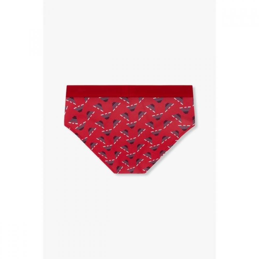 Emporio Armani Men S Logo Banding Patterned Poly Brief Set 0815111027 0815111028 