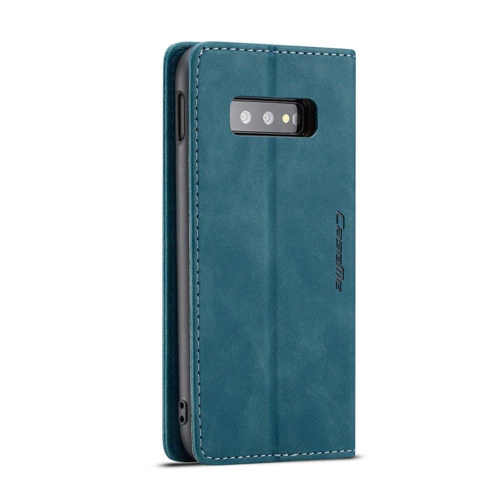 Custodia CASEME per Samsung Galaxy S10E, Custodia Portafoglio in Pelle, Blu