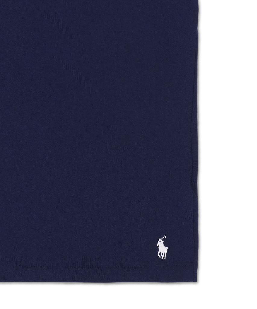 POLO RALPH LAUREN Logo Cotton Jersey Slip Shirt - Navy