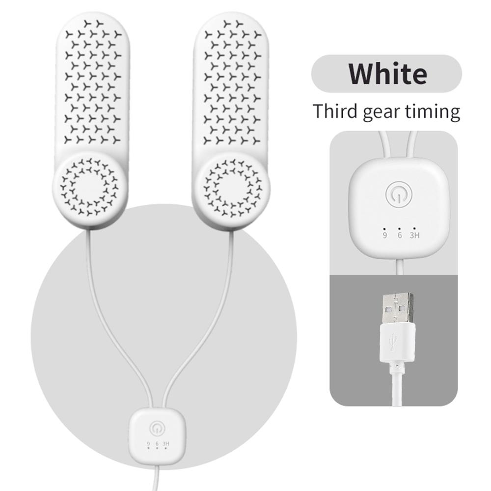 Household USB Timer Shoe Dryer Deodorizer Heated Fast Drying Machine Foot Warm Eliminate Odor for Snow Boot/Socks/Gloves