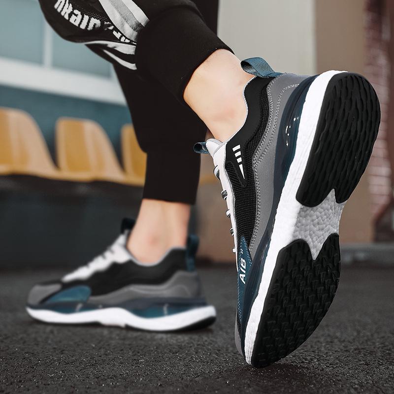 Men's shoes winter new soft-soled shock-absorbing running sports shoes ultra-light versatile casual shoes dad trendy shoes