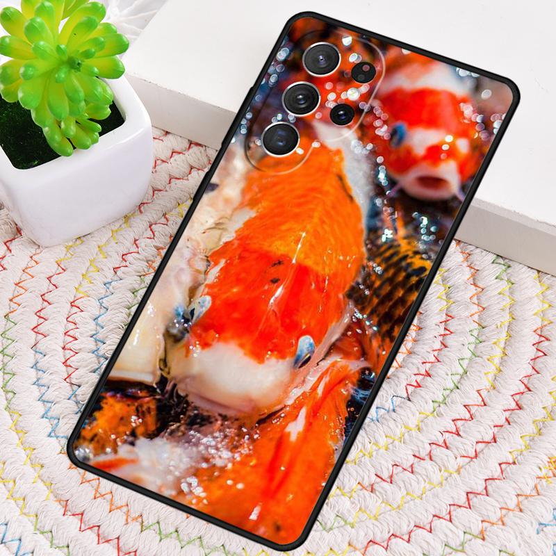 Carp Fish Phone Case for Samsung Galaxy Note 10 Pro S26 Ultra S23 S24 FE S25 S21 S22 PLUS Shockproof Cove