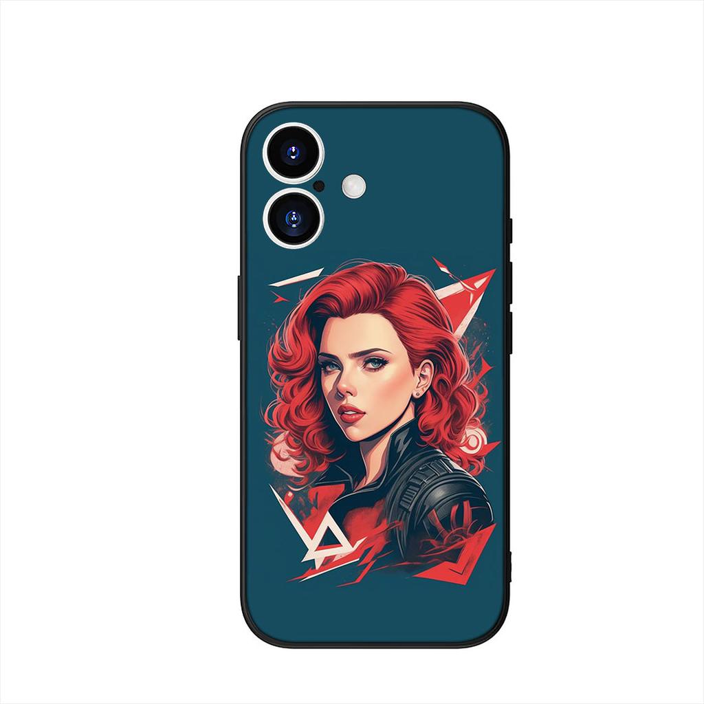 Black Widow Marvel Poster Cover Phone Case for Xiaomi Redmi 15C 15 A4 A5 9A 9T 10A 10C 9C NFC 14C Note 11 9 10 Pro 8T