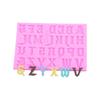 Letter/Number Silicone Candle Molds for Epoxy Resin Making Candle Soap Cake Molds Fondant Decoration Chocolate Molds