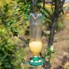 Outdoor Bird Feeder Hanging Plastic Hook Balcony Garden Birds Parrot Balcony Feeding Feeder Bird Garden Accessories V1Y0