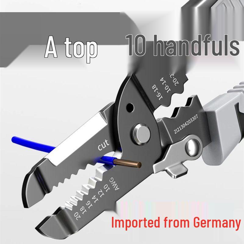Electrician's Multi-Function Wire Stripper and Cutter