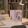 A5 Kpop Photocard Binder 240 Pockets Holder Album 30 Double-Sided Sleeves Pack 6 Ring PU Leather Folder Cover Cute