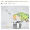 Anti-splash Hanging Bird Cage Feeder Bird Food Container  Small and Medium-sized Birds
