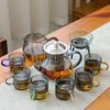 QIWAI Heat-Resistant Glass Kung Fu Tea Set
