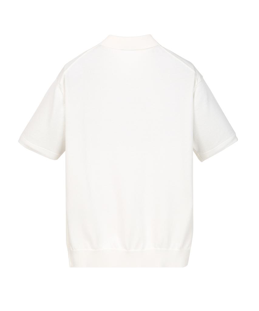 Jilseutyueoteunyuyogmaen Cool-Dry Functional Knit Top Thierry - Ivory (Jnsw6B607Iv)