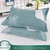 Single Pillow Set: Includes Removable & Washable Pillowcase, Perfect for Student & Adult Neck Support